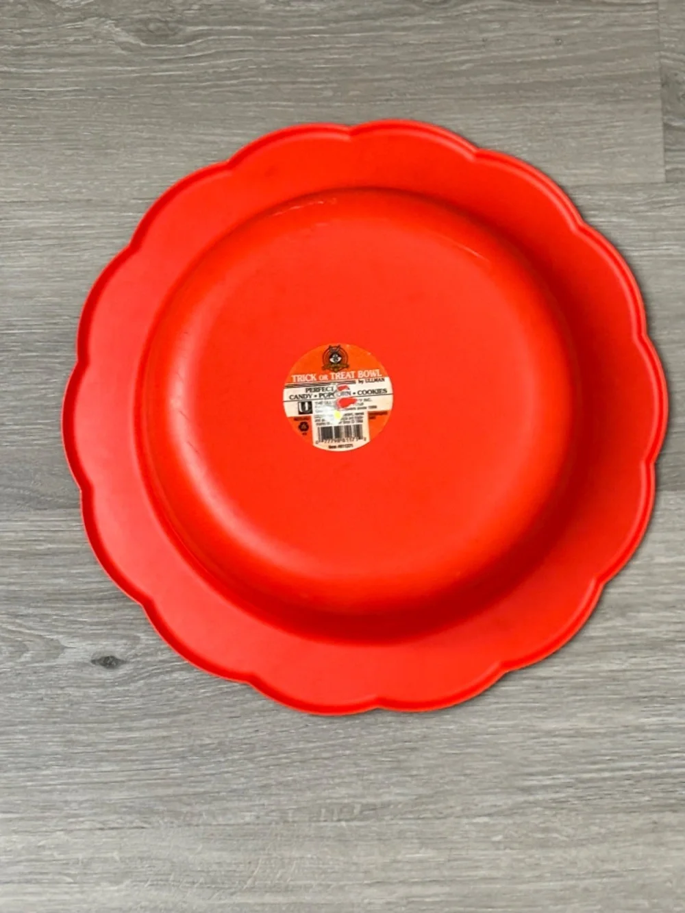 VINTAGE Warner Bros Looney Tunes Halloween Candy Bowl Dish BUGS TAZ TWEETY 1996